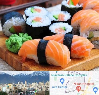 سوشی در آجودانیه 