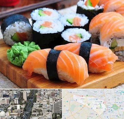 سوشی در منطقه 18 تهران 