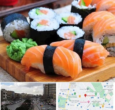 سوشی در بلوار فردوسی مشهد 