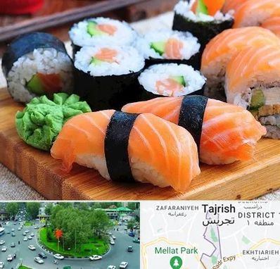 سوشی در تجریش 