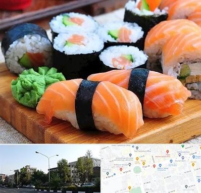 سوشی در میدان کاج 