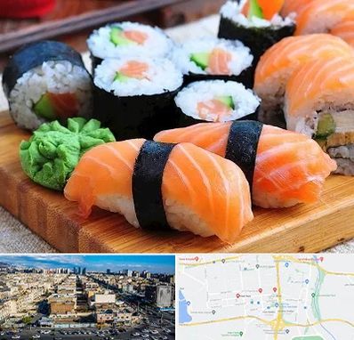 سوشی در شهرک راه آهن 