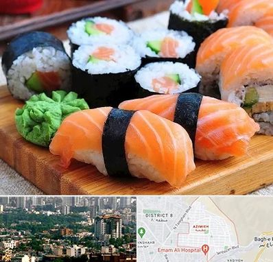 سوشی در عظیمیه کرج 