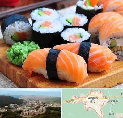 سوشی در گرگان