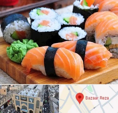 سوشی در بازار رضا مشهد