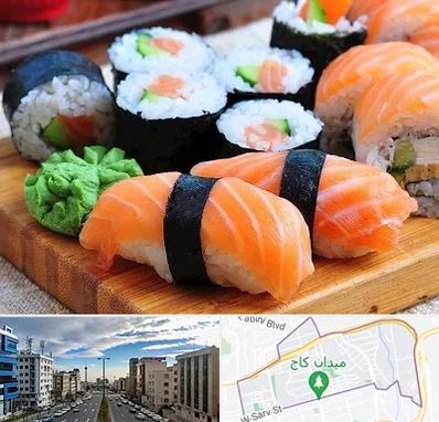 سوشی در سعادت آباد 