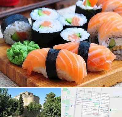 سوشی در مرداویج اصفهان