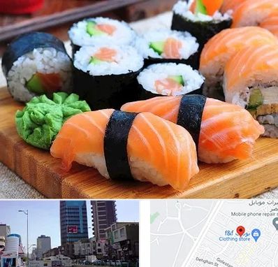 سوشی در چهارراه طالقانی کرج