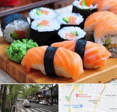 سوشی در ظفر 