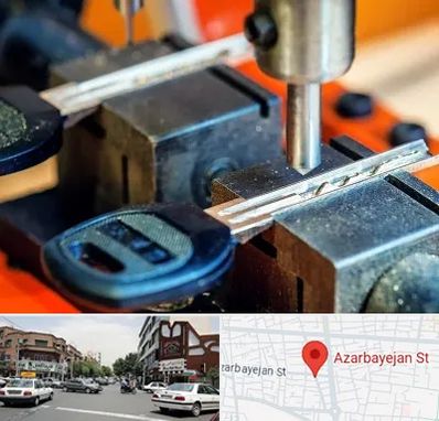 کلید سازی در خیابان آذربایجان