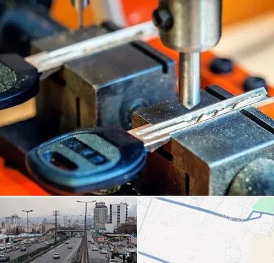 کلید سازی در بلوار ارتش