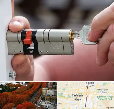 قفل سازی در ولیعصر 