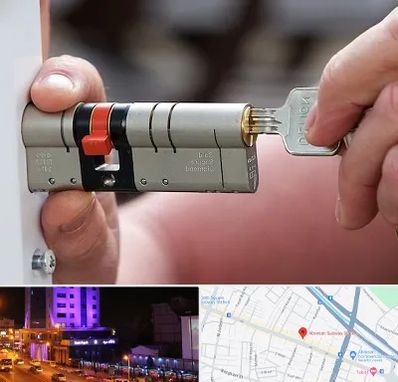 قفل سازی در آبرسان تبریز