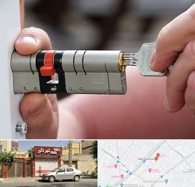 قفل سازی در باجک قم