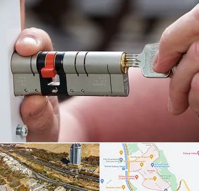 قفل سازی در خیابان نیایش شیراز