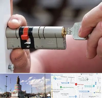 قفل سازی در کارگر جنوبی 