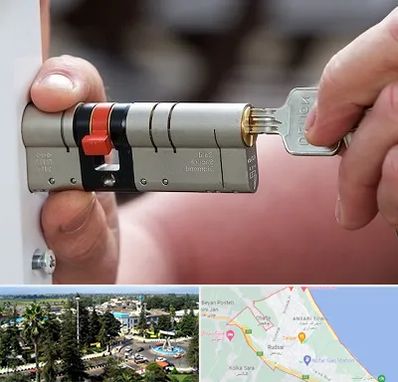 قفل سازی در رودسر