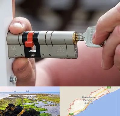 قفل سازی در بندرلنگه