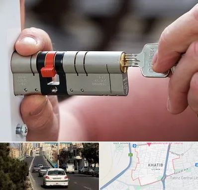 قفل سازی در خطیب تبریز