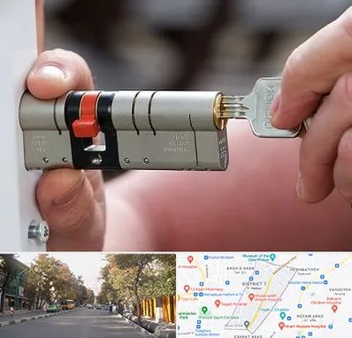 قفل سازی در شریعتی 