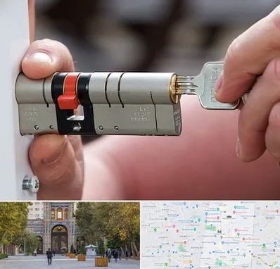 قفل سازی در منطقه 12 تهران 