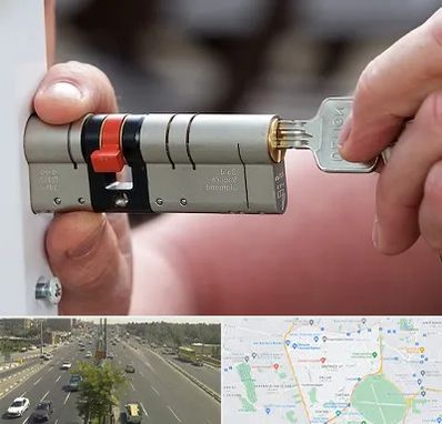 قفل سازی در منطقه 17 تهران 