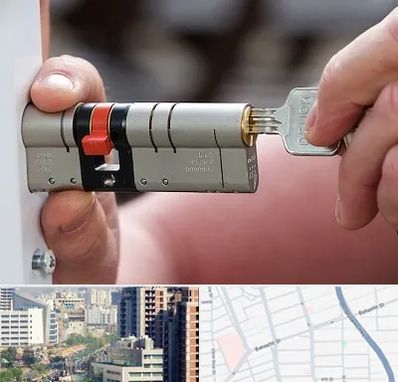 قفل سازی در خیابان بهشتی