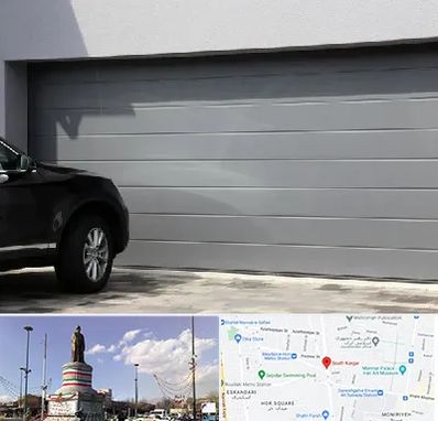 کرکره برقی در کارگر جنوبی 