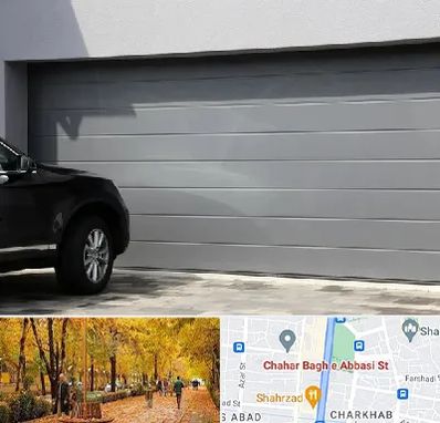 کرکره برقی در چهارباغ اصفهان