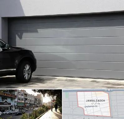 کرکره برقی در خیابان جمالزاده