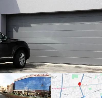 کرکره برقی در نصف راه تبریز