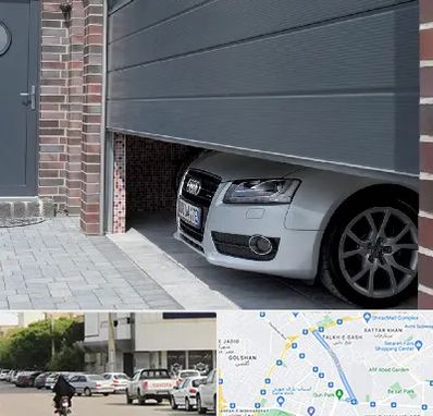 کرکره اتوماتیک در قدوسی شرقی شیراز