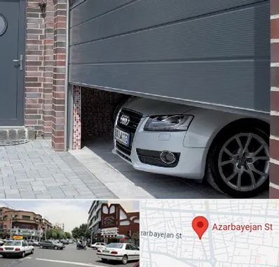 کرکره اتوماتیک در خیابان آذربایجان
