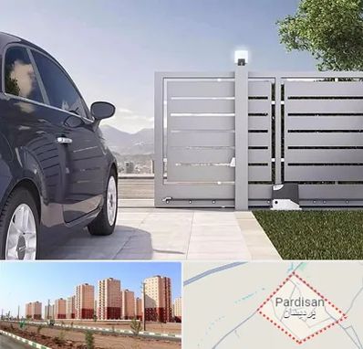 درب ریلی پارکینگ در پردیسان قم