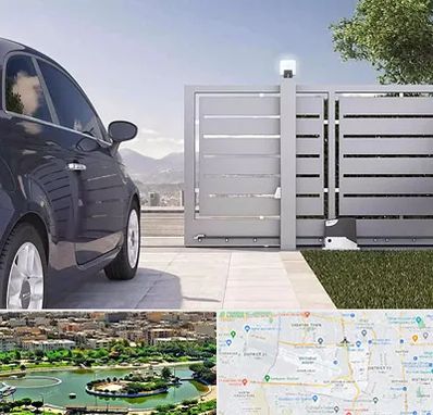 درب ریلی پارکینگ در منطقه 9 تهران 