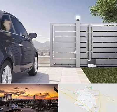 درب ریلی پارکینگ در قوچان