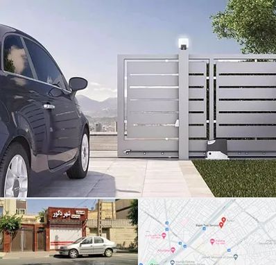 درب ریلی پارکینگ در باجک قم