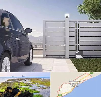 درب ریلی پارکینگ در بندرلنگه