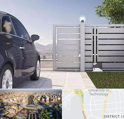 درب ریلی پارکینگ در استاد معین 