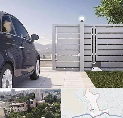 درب ریلی پارکینگ در اوین