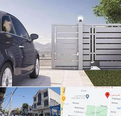 درب ریلی پارکینگ در افسریه 