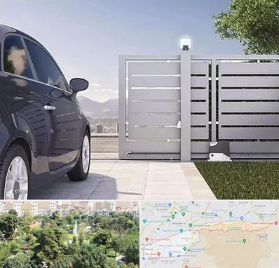 درب ریلی پارکینگ در منطقه 13 تهران 