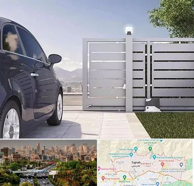 درب ریلی پارکینگ در منطقه 1 تهران 