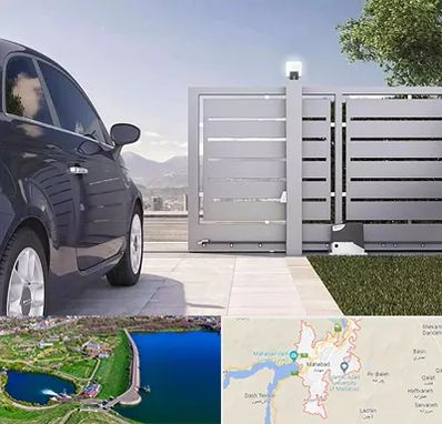 درب ریلی پارکینگ در مهاباد