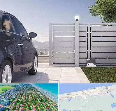درب ریلی پارکینگ در فریدونکنار
