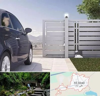 درب ریلی پارکینگ در علی آباد کتول