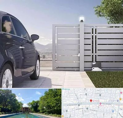 درب ریلی پارکینگ در هشت بهشت اصفهان