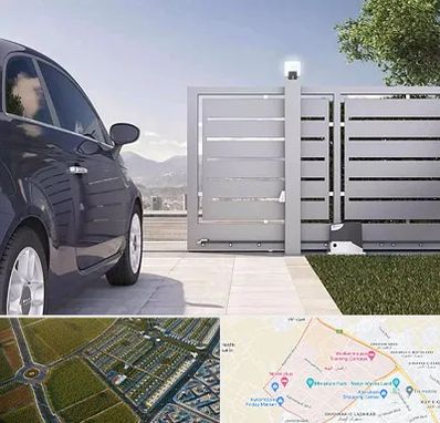 درب ریلی پارکینگ در الهیه مشهد