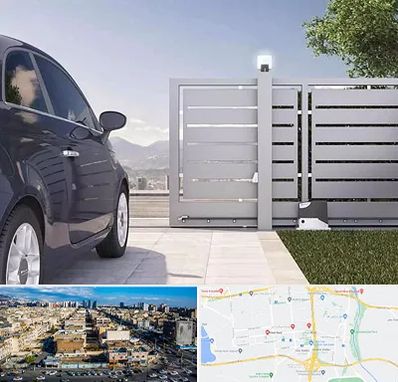 درب ریلی پارکینگ در شهرک راه آهن 