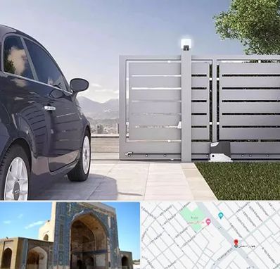 درب ریلی پارکینگ در مصلی مشهد